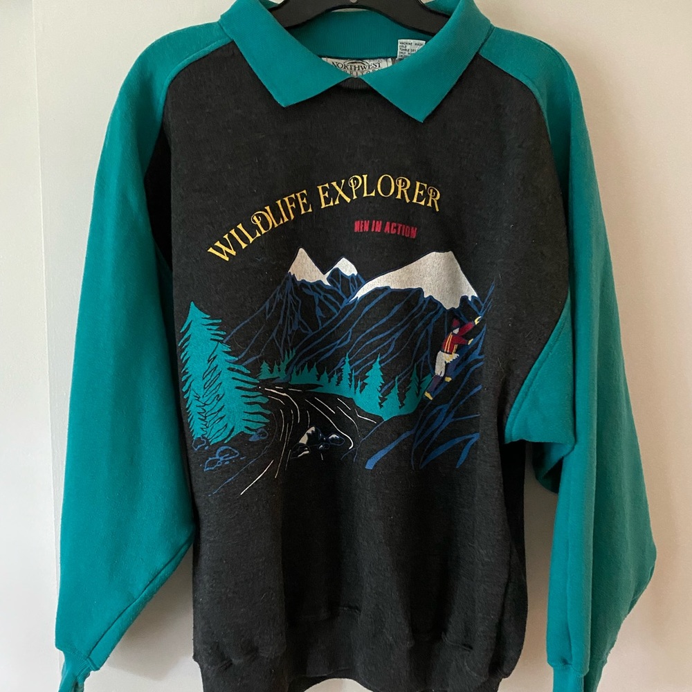 Vintage sweatshirt- northwest territory